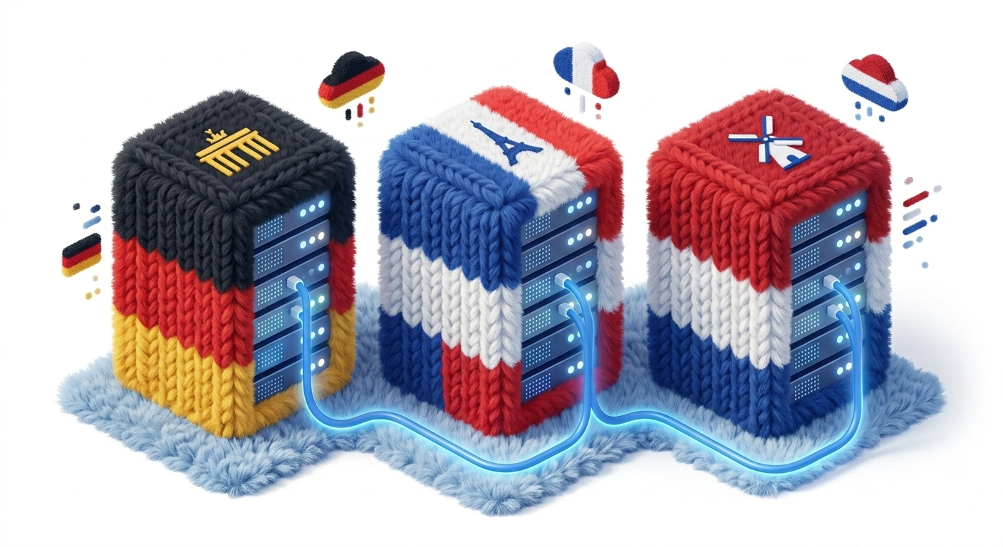 لوکیشن سرور مجازی اروپا